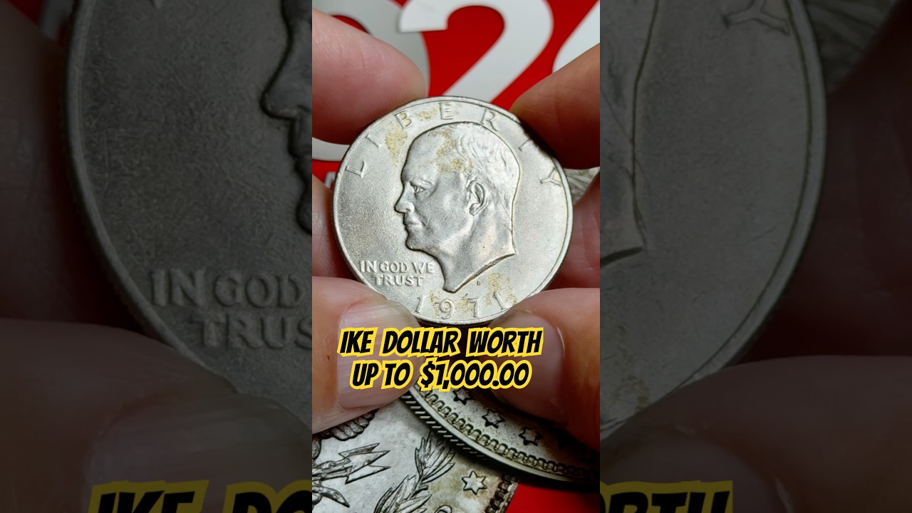 Ike Dollar Coin Can Be Worth Up To $1,000.00!