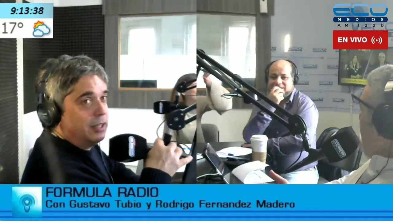 FORMULA RADIO con Gustavo Tubio Y Rodrigo Fernandez Madero programa 18/08/2018
