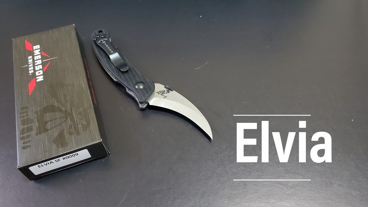 Emerson Knives Collection #59 - Elvia  ( collaboration with Ed Calderon @edsmanifesto )