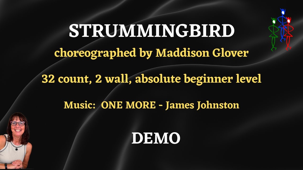 Strummingbird line dance demo