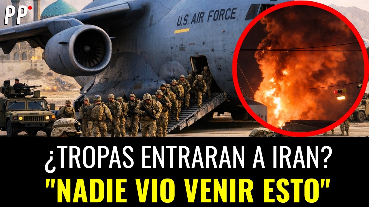 🚨 ÚLTIMA HORA: EN ESTE MOMENTO MARINES de EEUU AVANZAN a GUERRA | IRAN LANZA OJIVAS RACIMO a ISRAEL