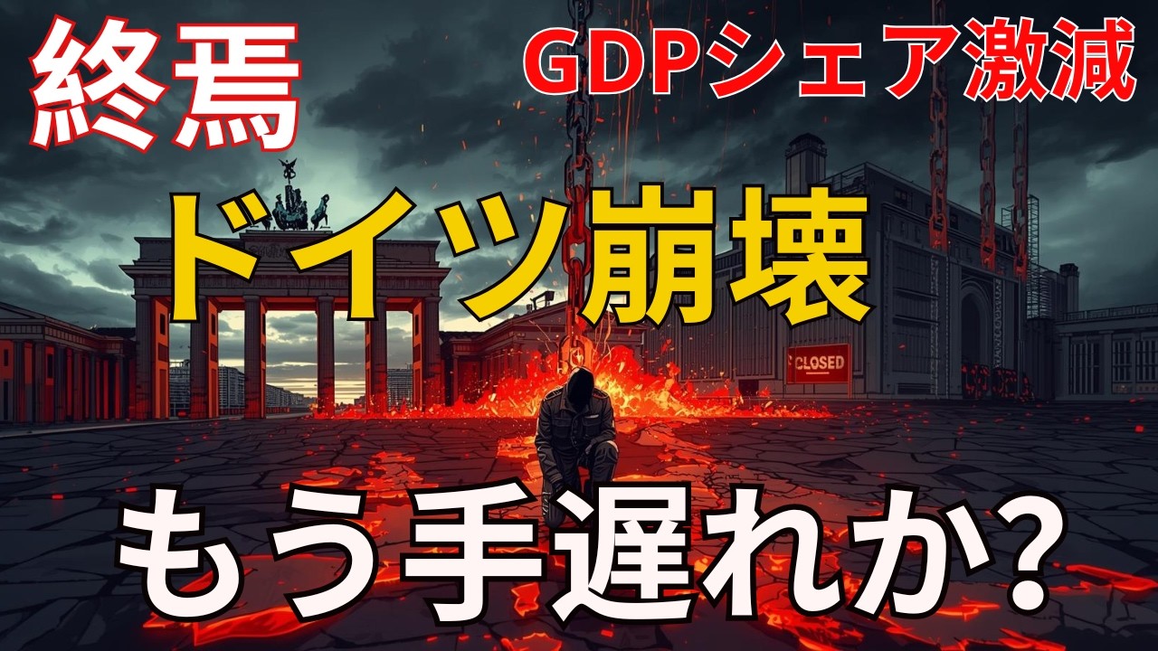 先進国の象徴、ヨーロッパ衰退の正体…ドイツの悲鳴が止まらない
