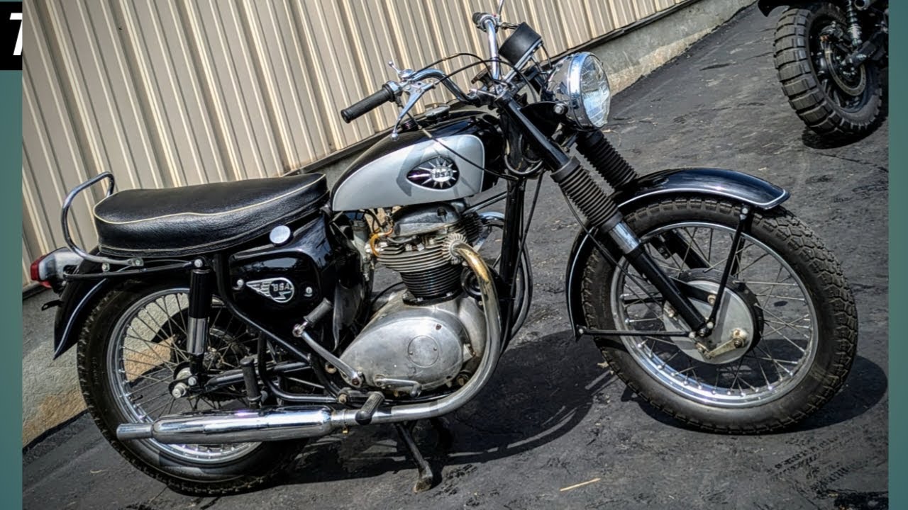 Классический мотоцикл BSA Thunderbolt 650 1965 года выпуска - Винтажная машина мечты - Вау!