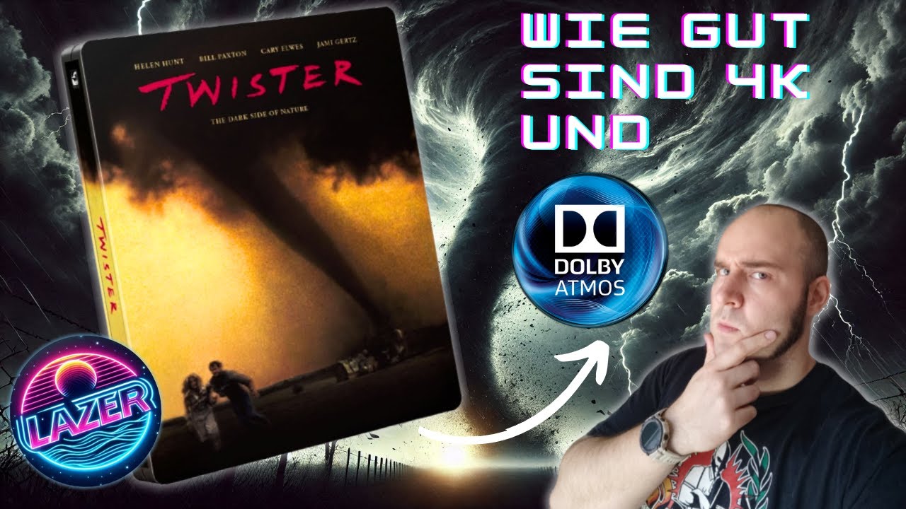 Twister (1996) 4K (Limited Steelbook Edition) - REVIEW UNBOXING