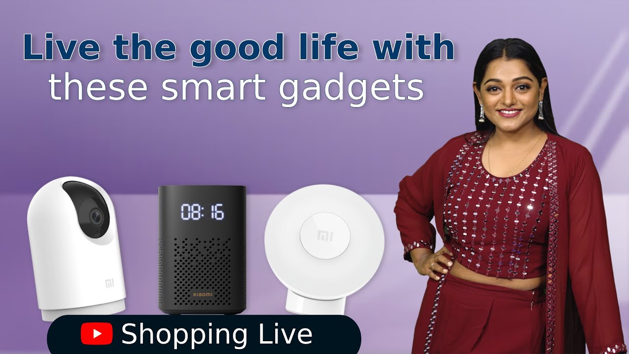 Must-Have Smart Gadgets to Enhance Your home |  YT Live Shopping | Meera Anil
