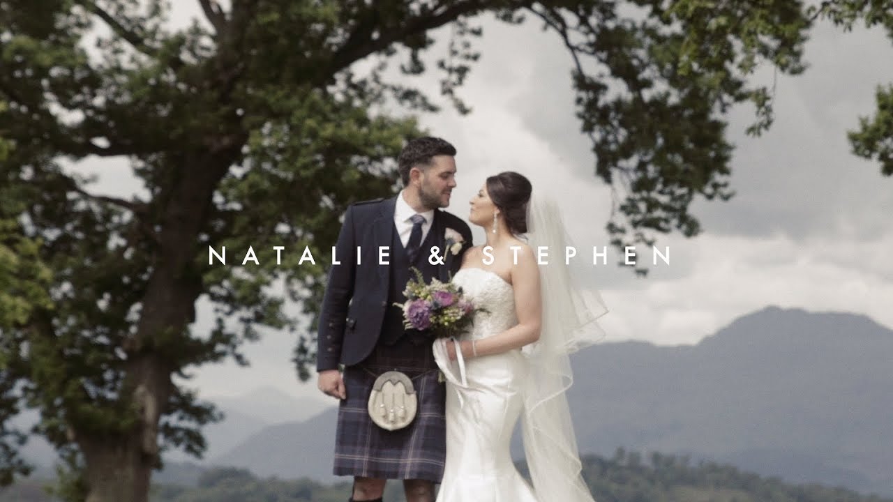 Natalie and Stephen Wedding Highlights Boturich Castle 2019
