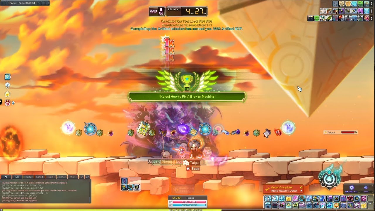 Hoyoung Chaos Kalos Solo - Maplestory Kronos