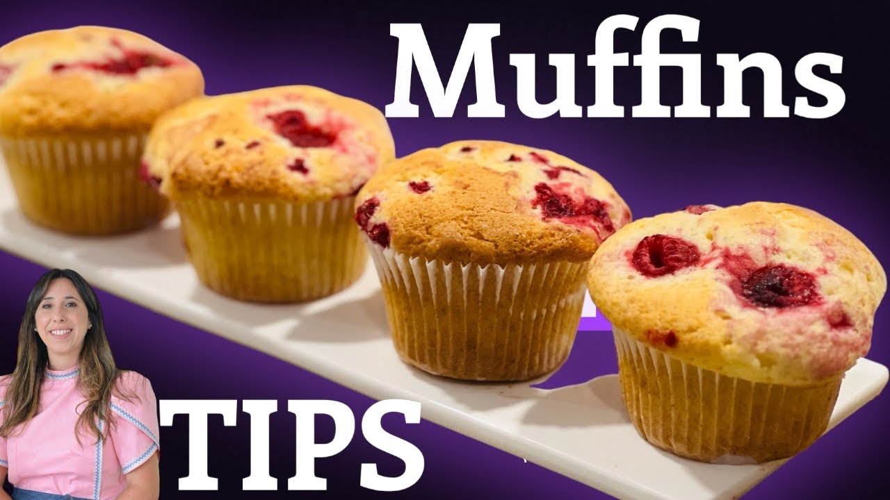 Secretos y tips para unos muffins PERFECTOS