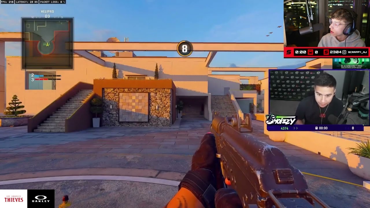 Scrap Reacts to Shotzzy's Insane Movement and Beams in Pro 8s! 😱