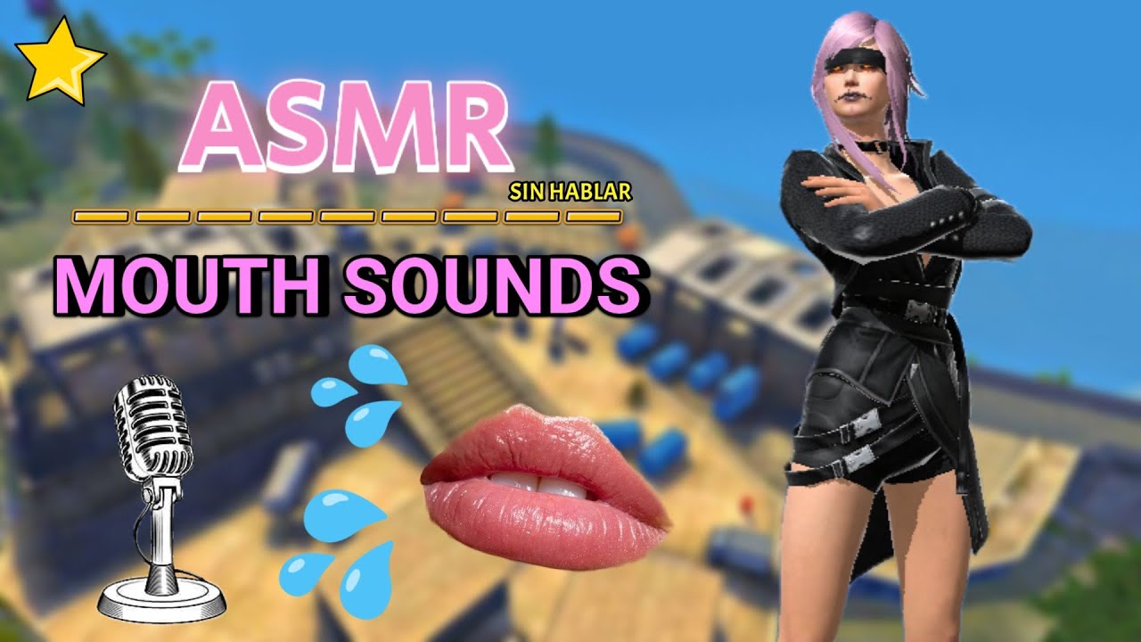 ASMR MOUTH SOUNDS SUPER RELAJANTE PARA DORMIR | FREE FIRE