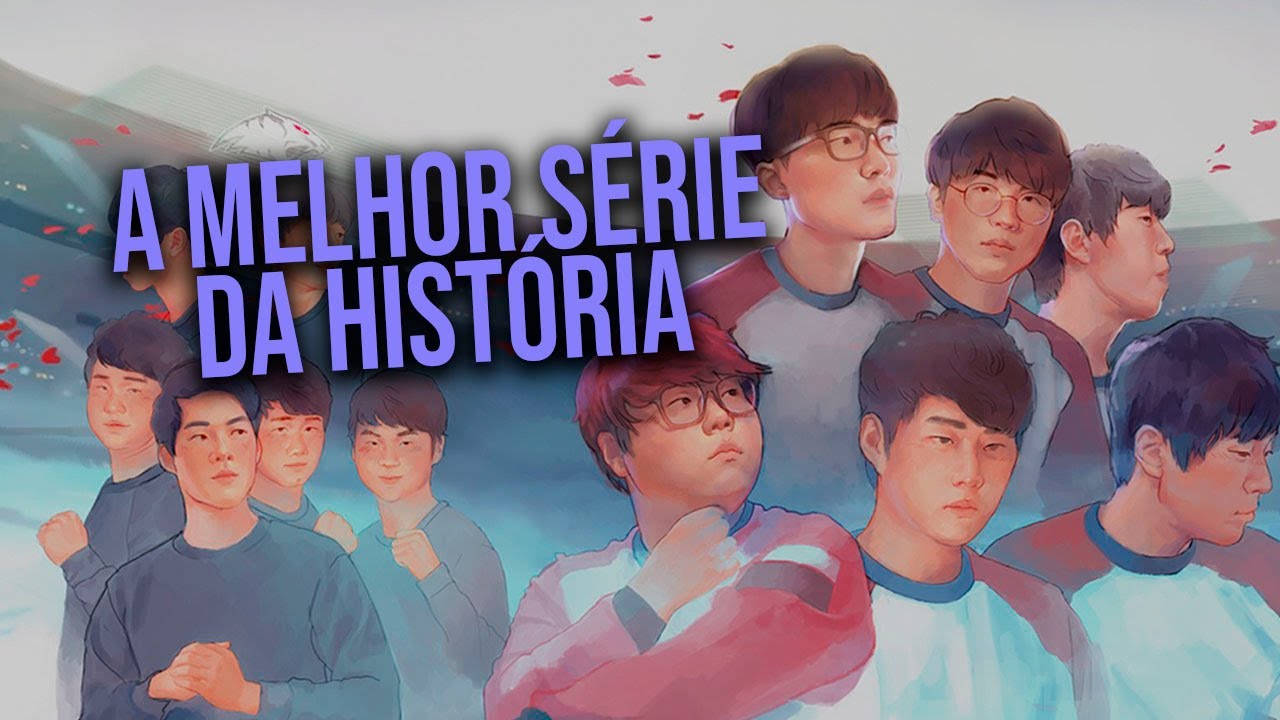 A MELHOR S&Eacute;RIE DA HIST&Oacute;RIA DO LOL - SKT VS ROX TIGERS