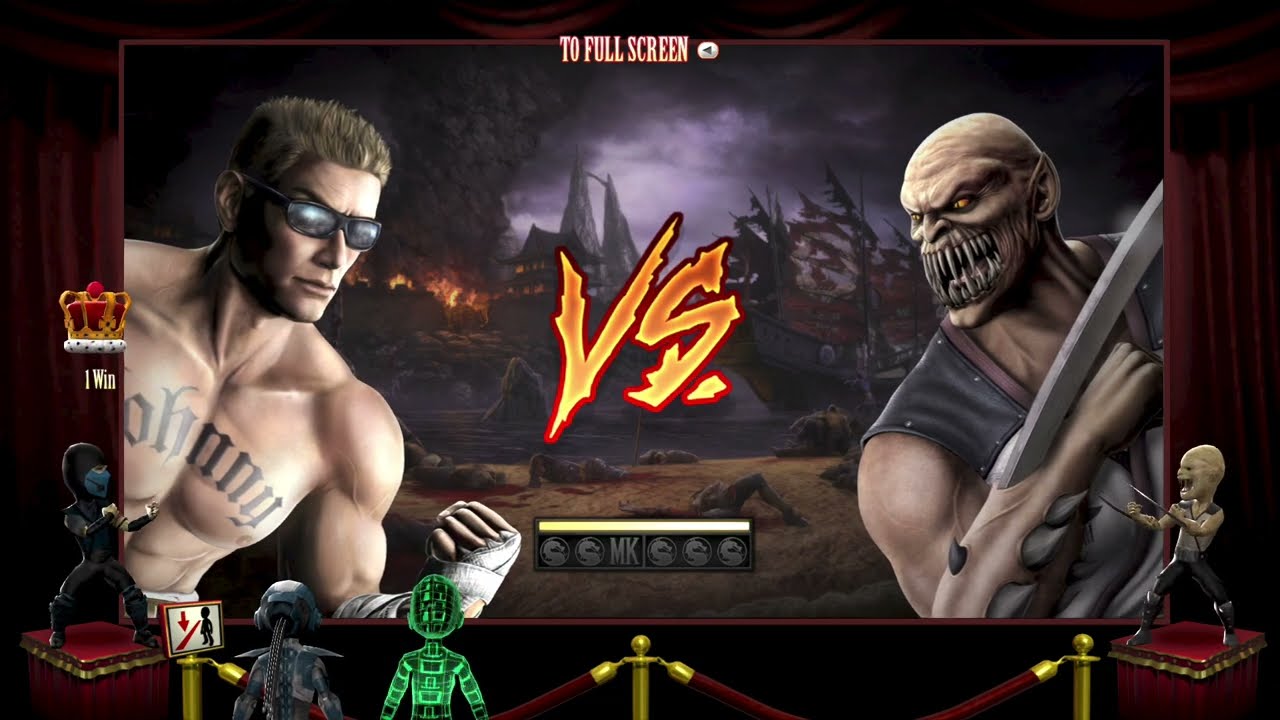 Mortal Kombat 9 Quick King of the Hill Matches