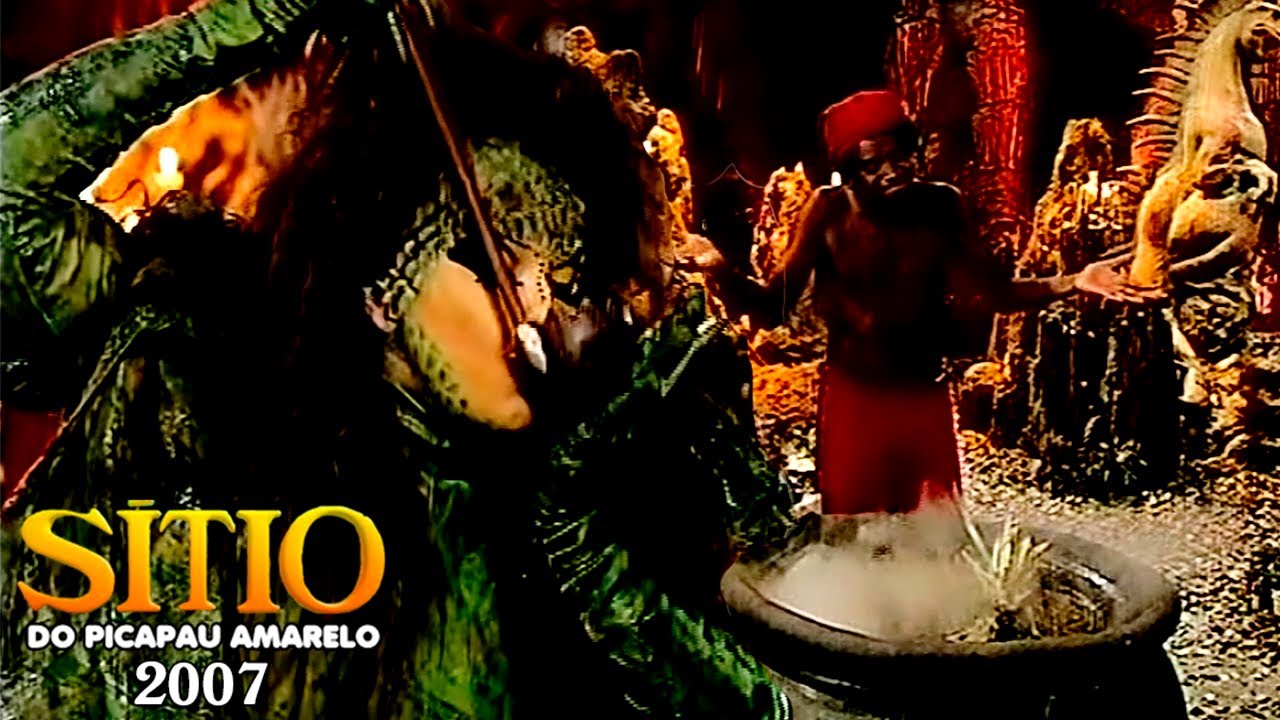 Sítio do Picapau Amarelo (2007) - Saci estraga a comida da Cuca