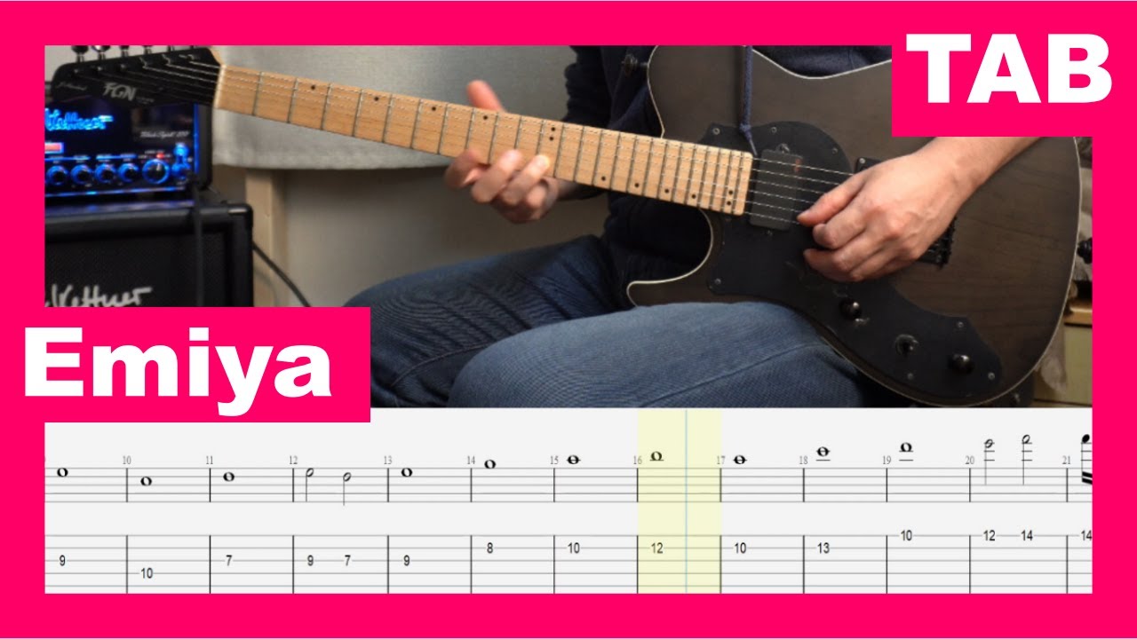 【Guita cover TAB（楽譜）】Emiya　UBW Extended-Fate/stay night: [Unlimited Blade Works]