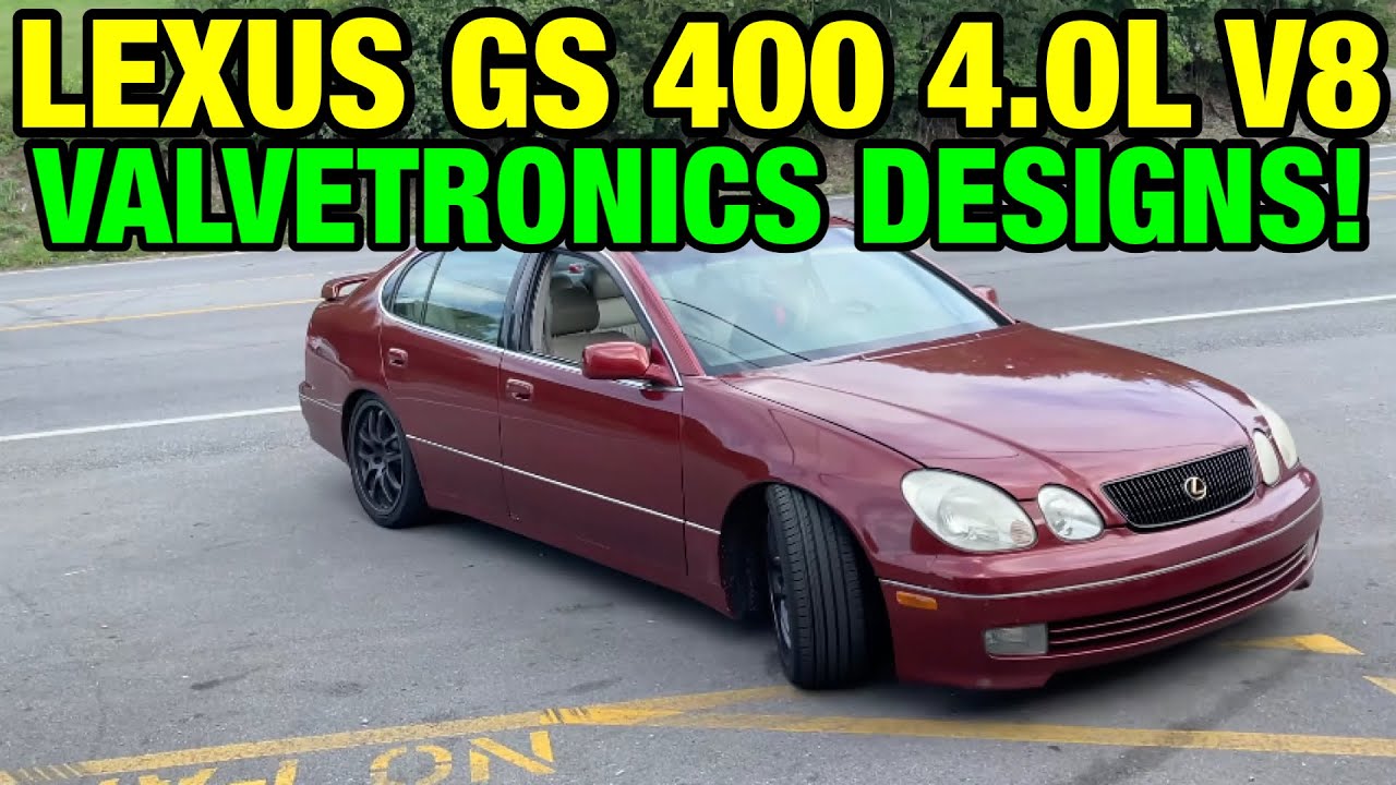 1999 Lexus GS 400 4.0L V8 Dual Exhaust w/ VALVETRONICS MUFFLERS! Valves Open Vs Closed Comparison!