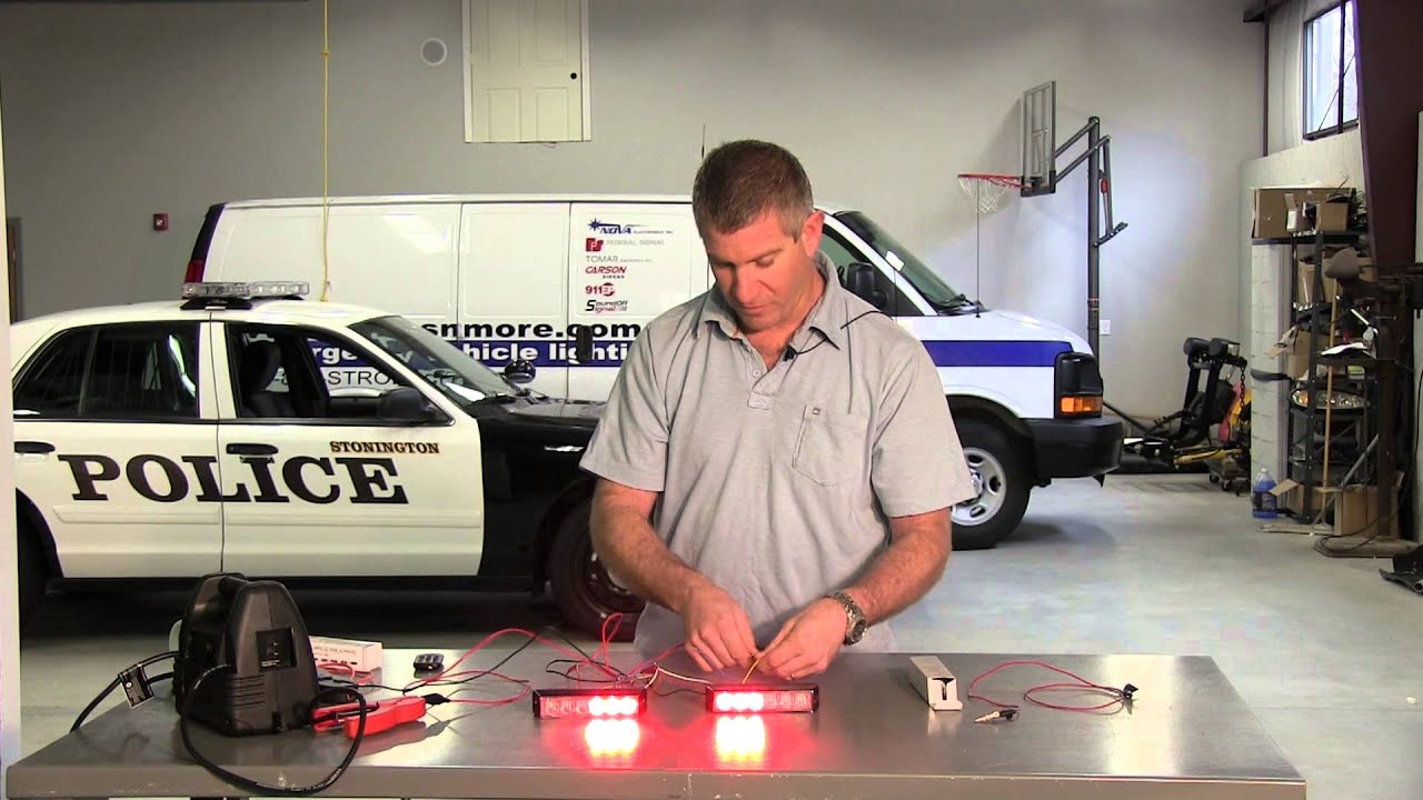 Strobes N More Dual Color lighthead install and troubleshoot video