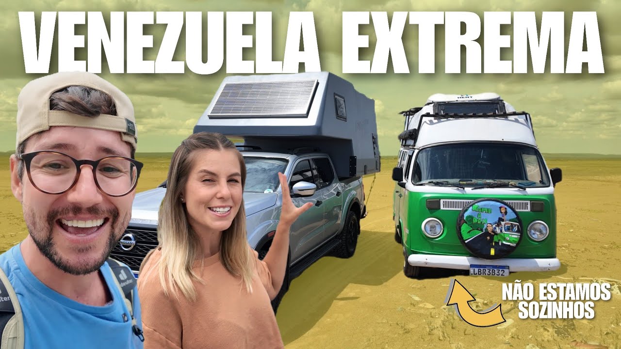 Nossos últimos dias na Venezuela foram acompanhados de outro motorhome 🤯 | T4 Ep062
