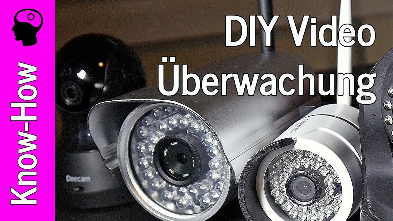 Videoüberwachung selbst gemacht - IP Kamera und Android Tablett verbinden.