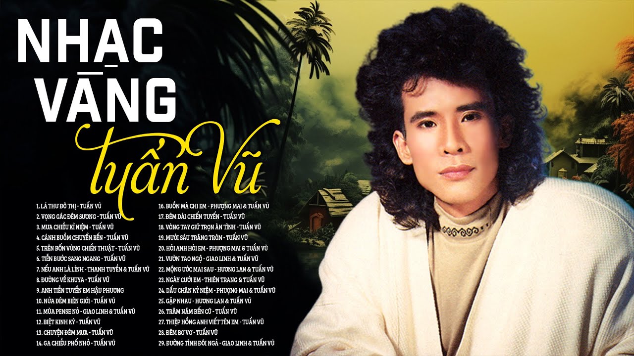 LÁ THƯ ĐÔ THỊ - Nhạc Vàng Tuấn Vũ CẤM NGHE VÌ QUÁ HAY - Liên Khúc Tuấn Vũ Trọn Bộ Hay Nhất