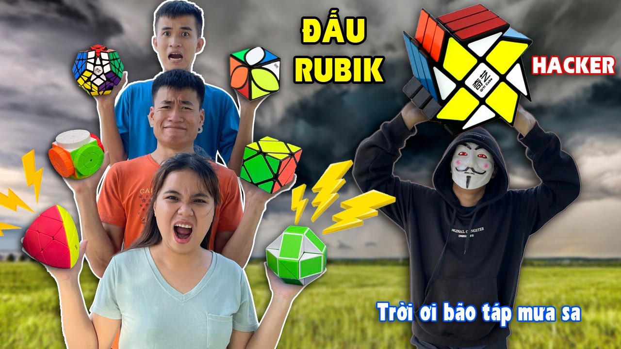 Thi Đấu Rubik Cùng Hacker - Su Hào Đòi Lại Số Rubik Bị Mất