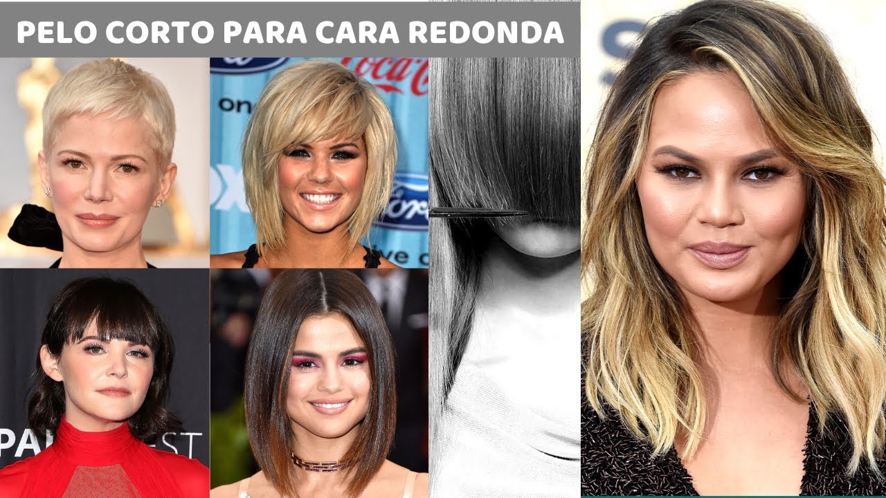 5 CORTES Y PEINADOS PARA CARAS Redondas #rostroredondo