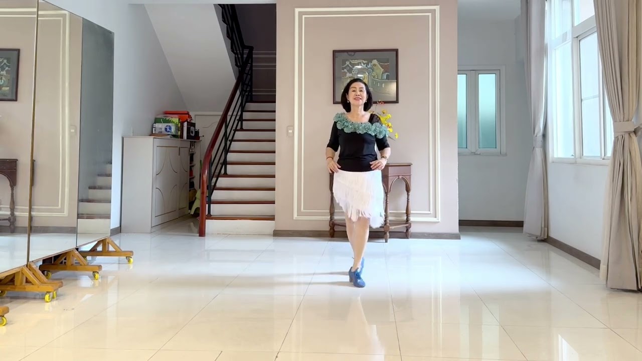 Một bóng mình ta cùng hướng với 6 động tác cha cha cơ bản