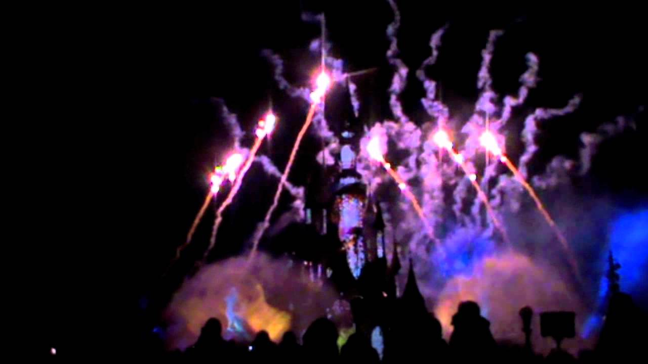 DISNEYLAND PARIS 2012 Disney Dreams night time show 20th Anniversary