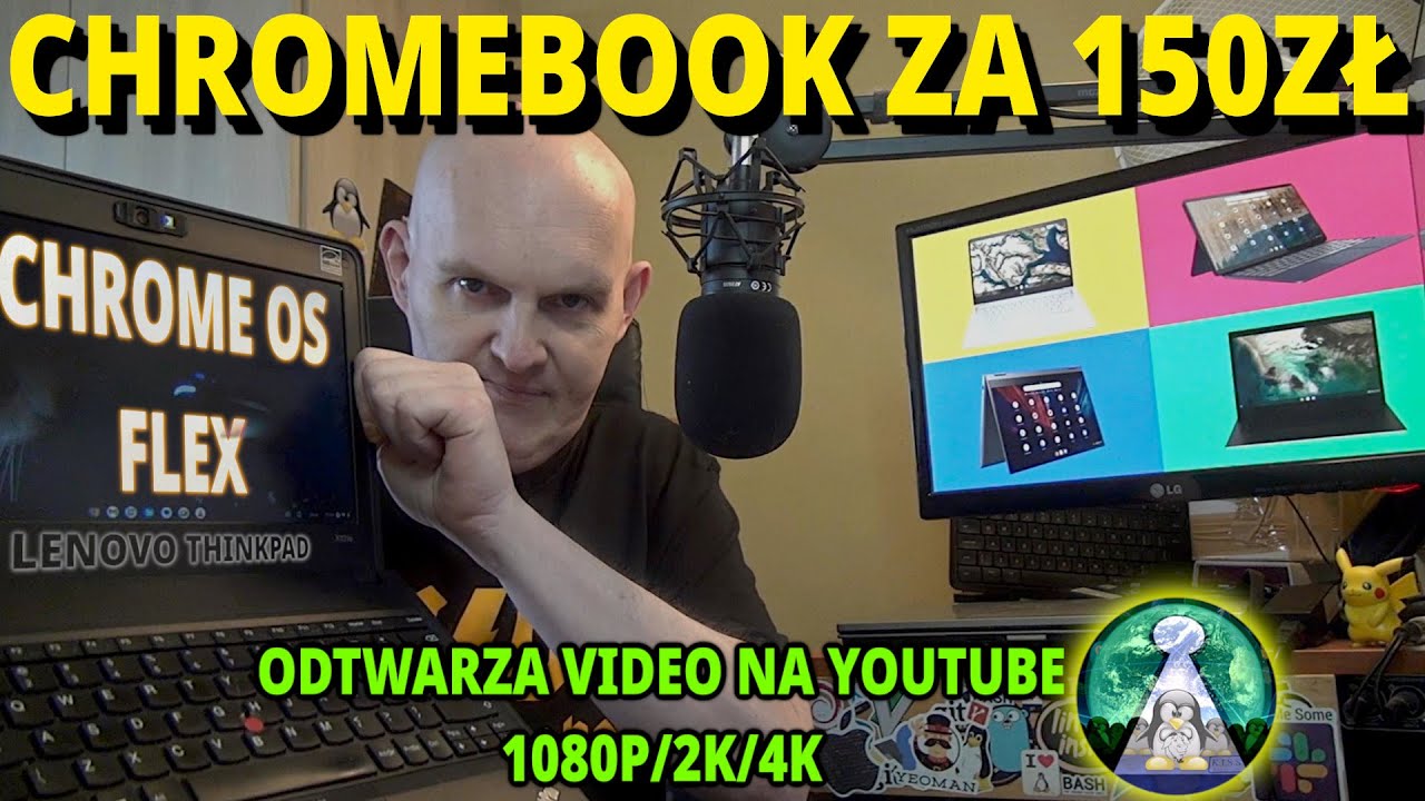 Chromebook za grosze Lenovo Thinkpad X130E i Chrome OS FLEX Płynne filmy 2K na YT i wbudowany Linux