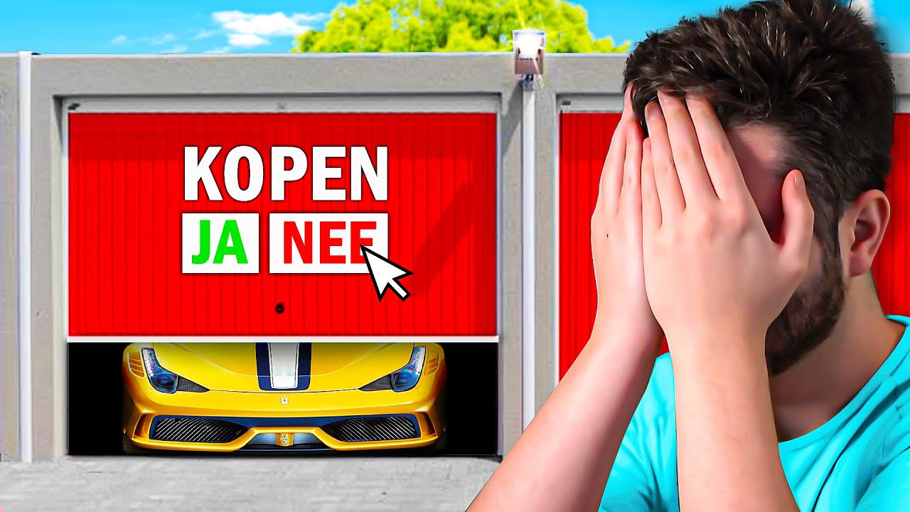 GARAGES Kopen ZONDER te KIJKEN! (Storage Hustle)