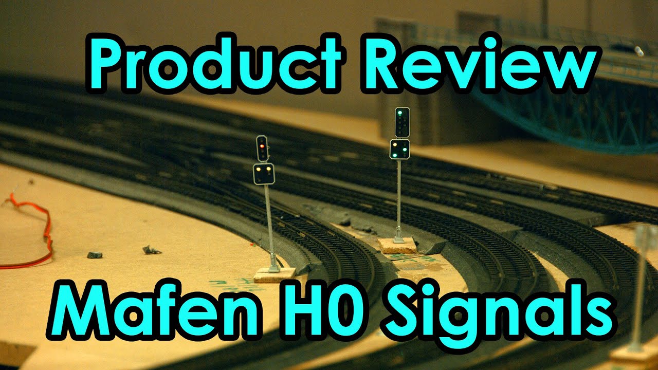Product Review: Mafen H0 SBB-L Signals [Trainroom] [4K]