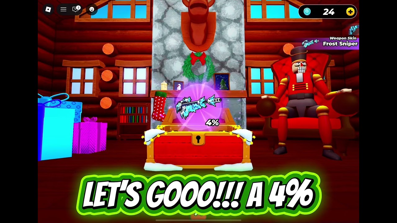 Opening 30 Christmas Crates in Flag Wars#roblox 