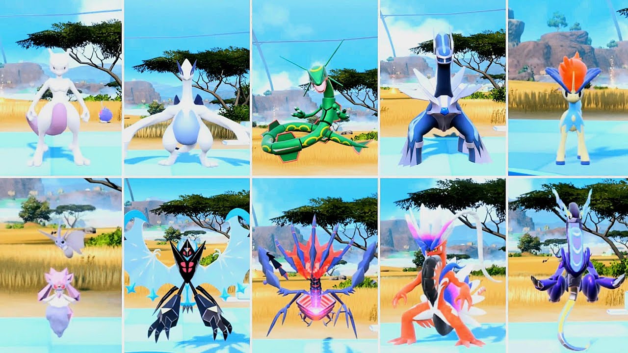 Pok&eacute;mon Scarlet & Violet Switch 2 Version: All Every Legendary Pokemon - Synchro Machine Sync