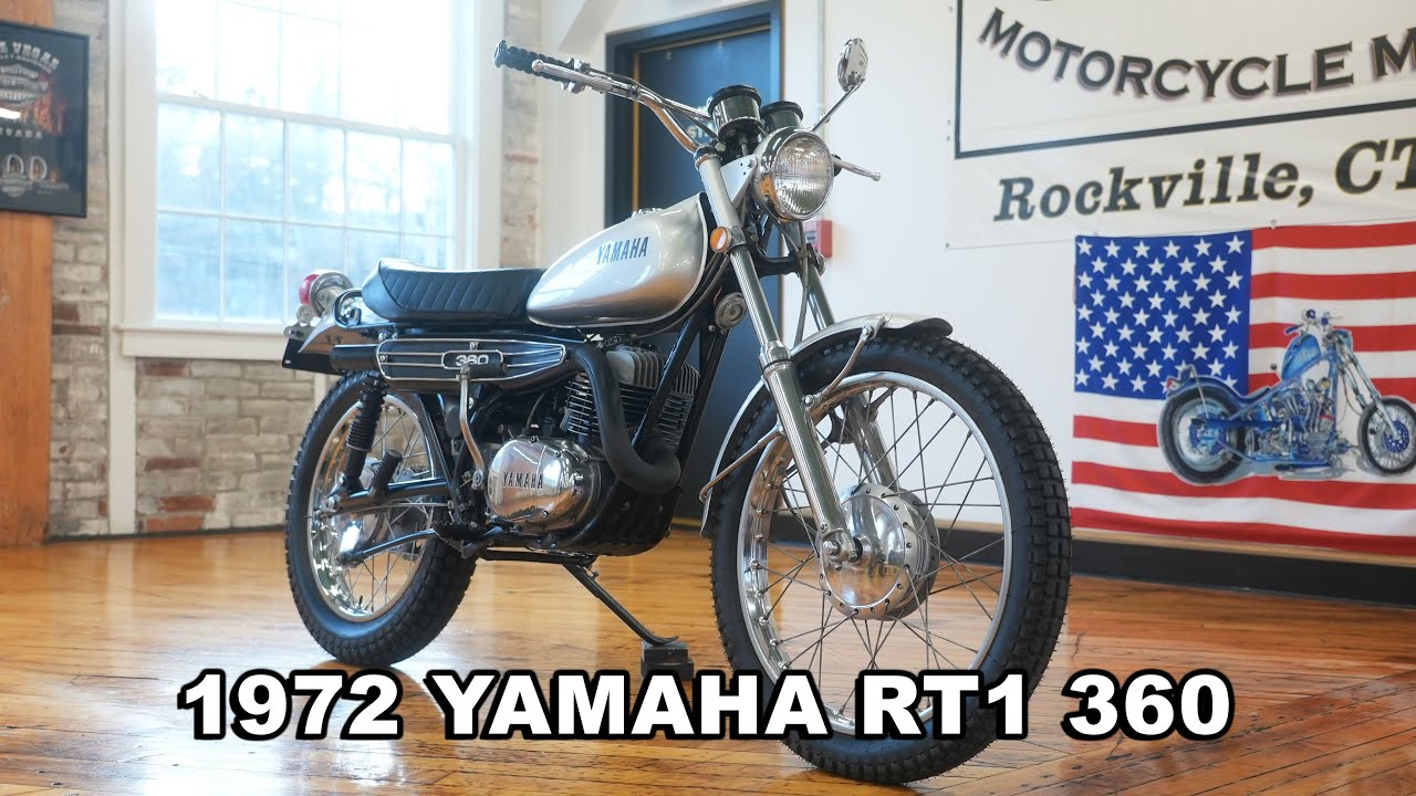 1972 YAMAHA RT1 360 ЭНДУРО