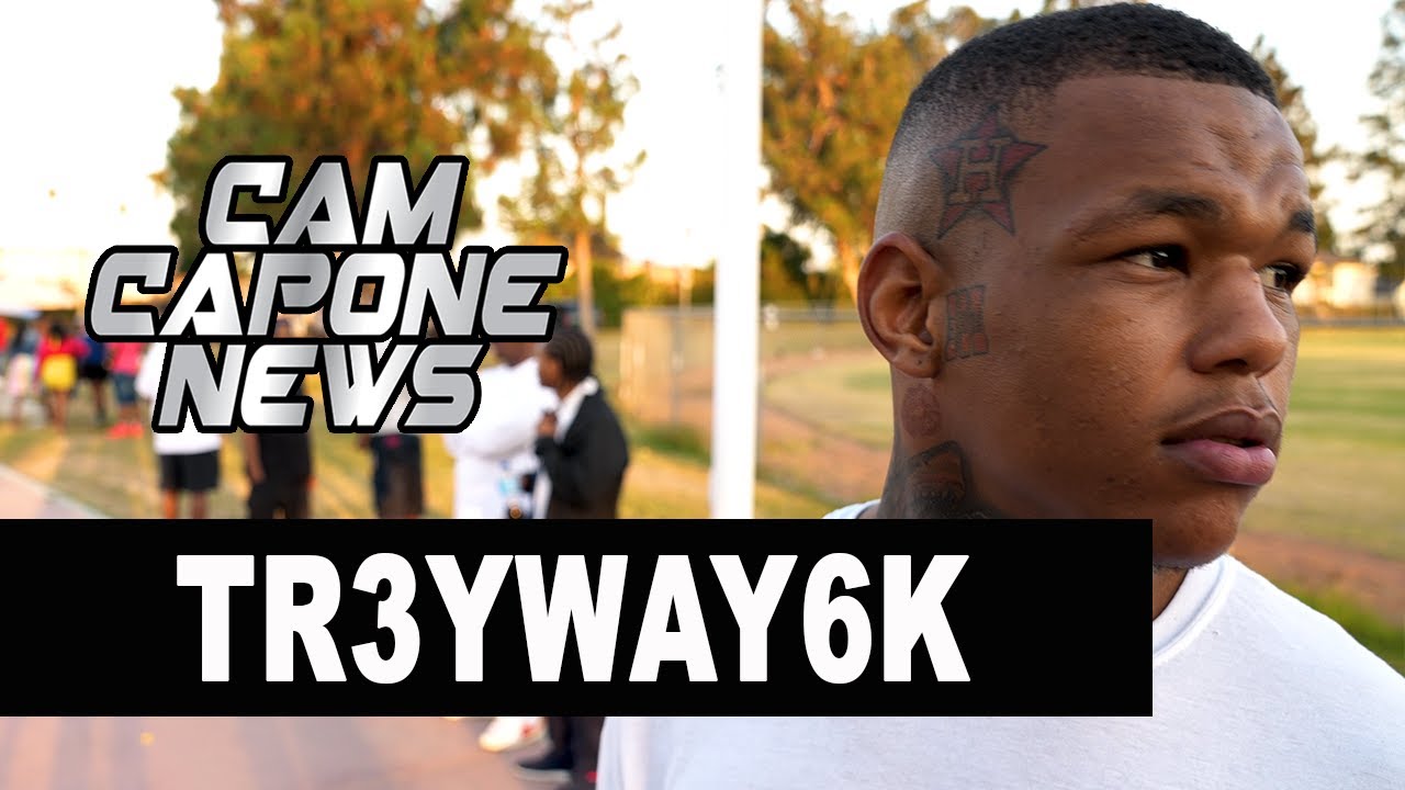 Tr3yway6k Takes Us To 83 Hoover Set Day At Manchester Park (Hood Vlog/ Interview)