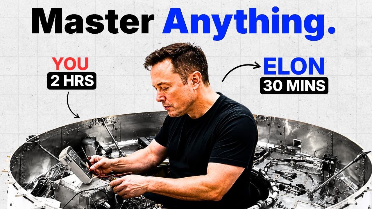 how to learn ANYTHING faster than anyone