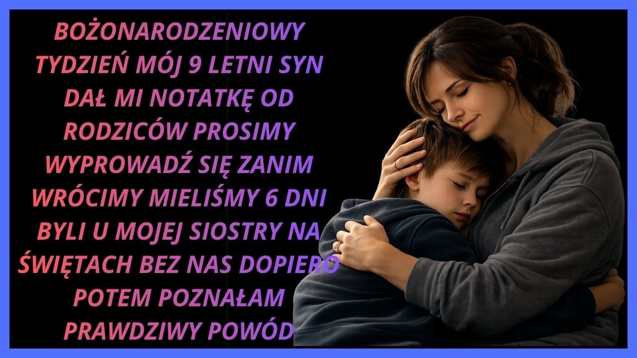 „Mój 9-letni syn pokazał mi notatkę od dziadków: »Proszę, wyprowadź się, zanim wrócimy«”