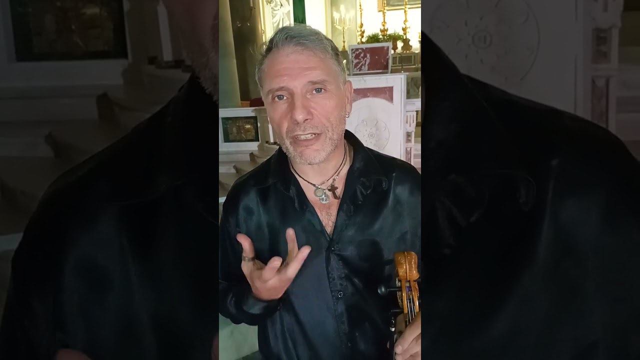 Francesco Malapena : incontro  il Maestro, dopo un concerto  nella splendida Chiesa del Carmine 