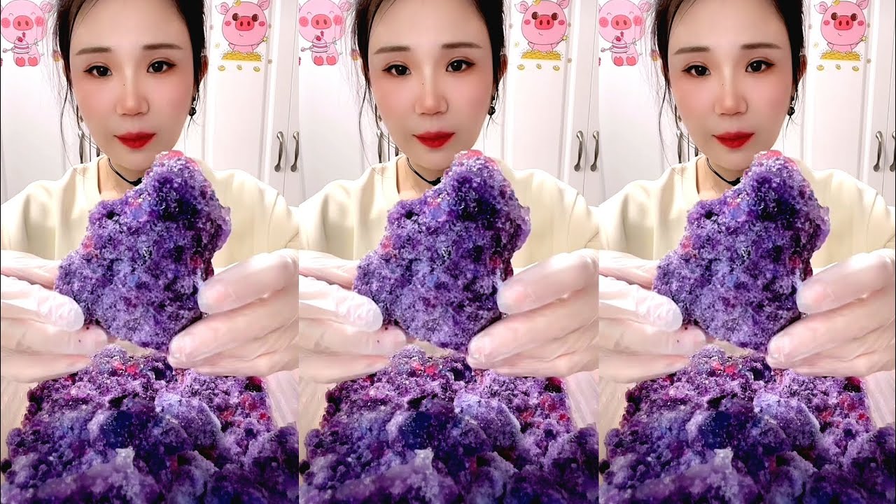 ASMR SHAVED ICE EATING YY