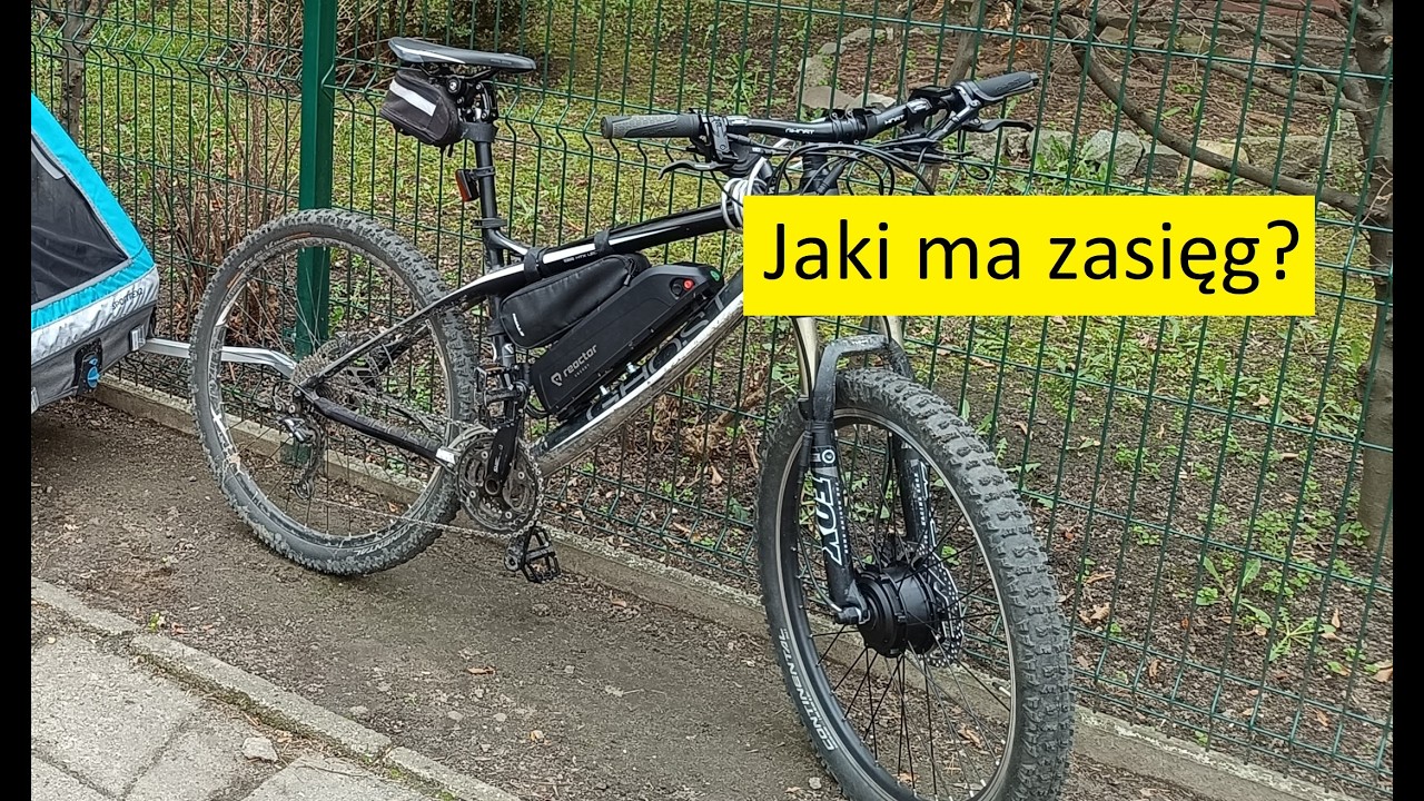 Test roweru elektrycznego Ghost z silnikiem w przednim kole
