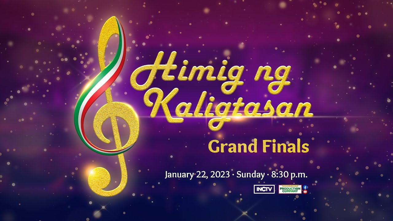 🔴 HIMIG NG KALIGTASAN | BUKLOD EDITION | GRAND FINALS | JANUARY 22, 2023 | SUNDAY @ 8:30PM