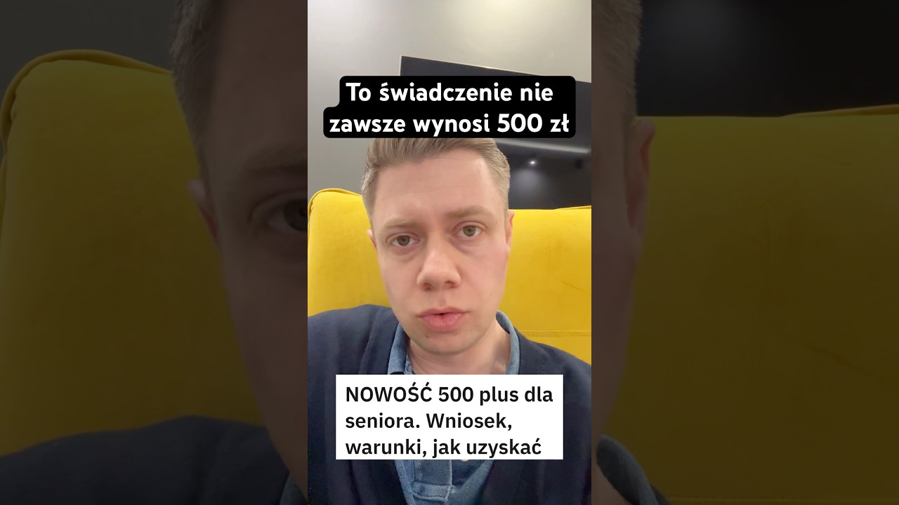 To świadczenie nie zawsze wynosi 500 zł #finanse