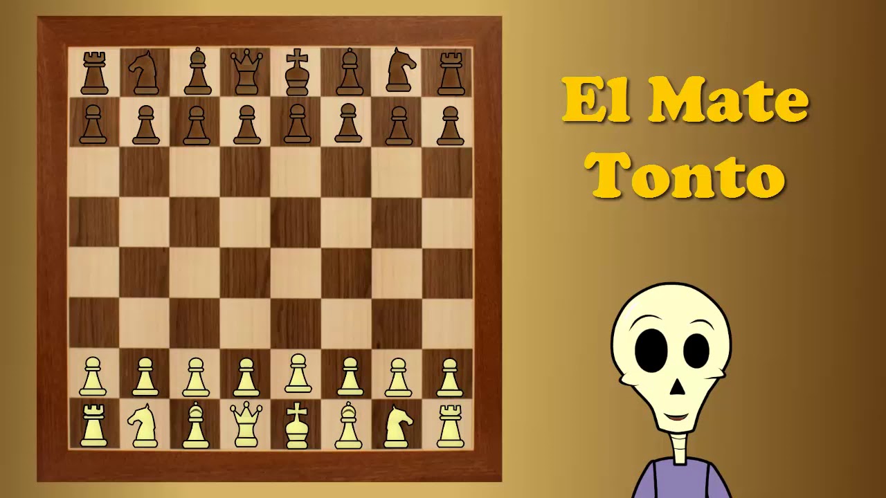Los 3 Mates más Rápidos en Ajedrez, Mate del pastor, Mate Tonto y Mate Loco