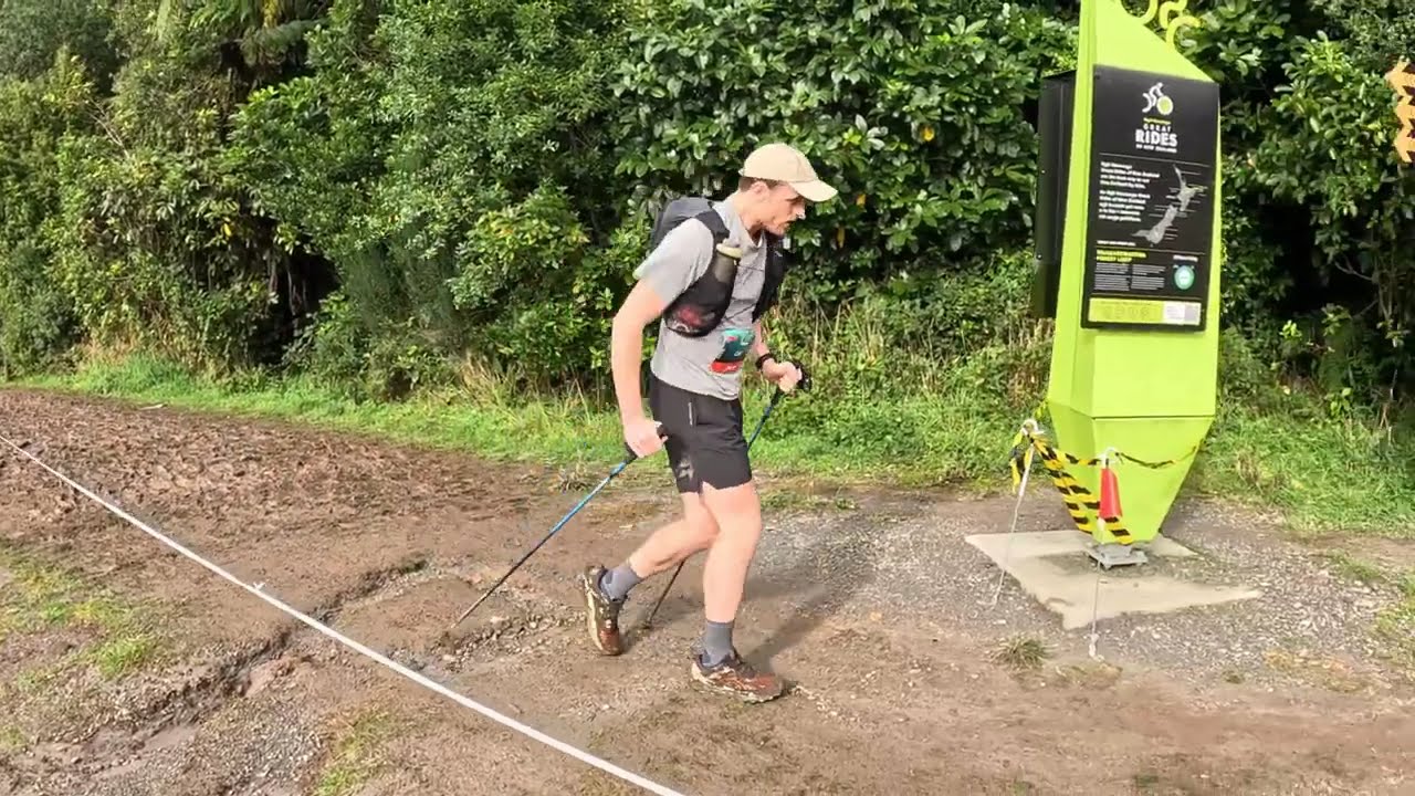 Tarawera Ultra Trail TMiler 100 miles from a supporters view.