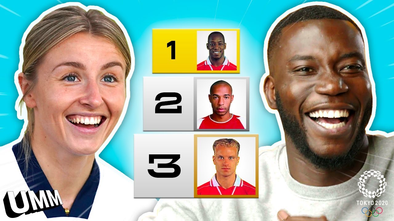 THIERRY HENRY, WRIGHTY OR BERGKAMP? 🤔 | In That Order with Leah Williamson