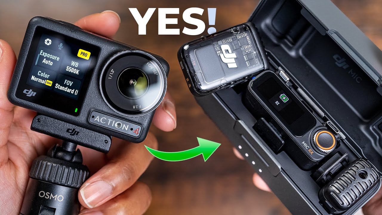 Почему DJI Mic 2 ОБЯЗАТЕЛЬНО необходим при съемке видеоблога на Osmo Action 4