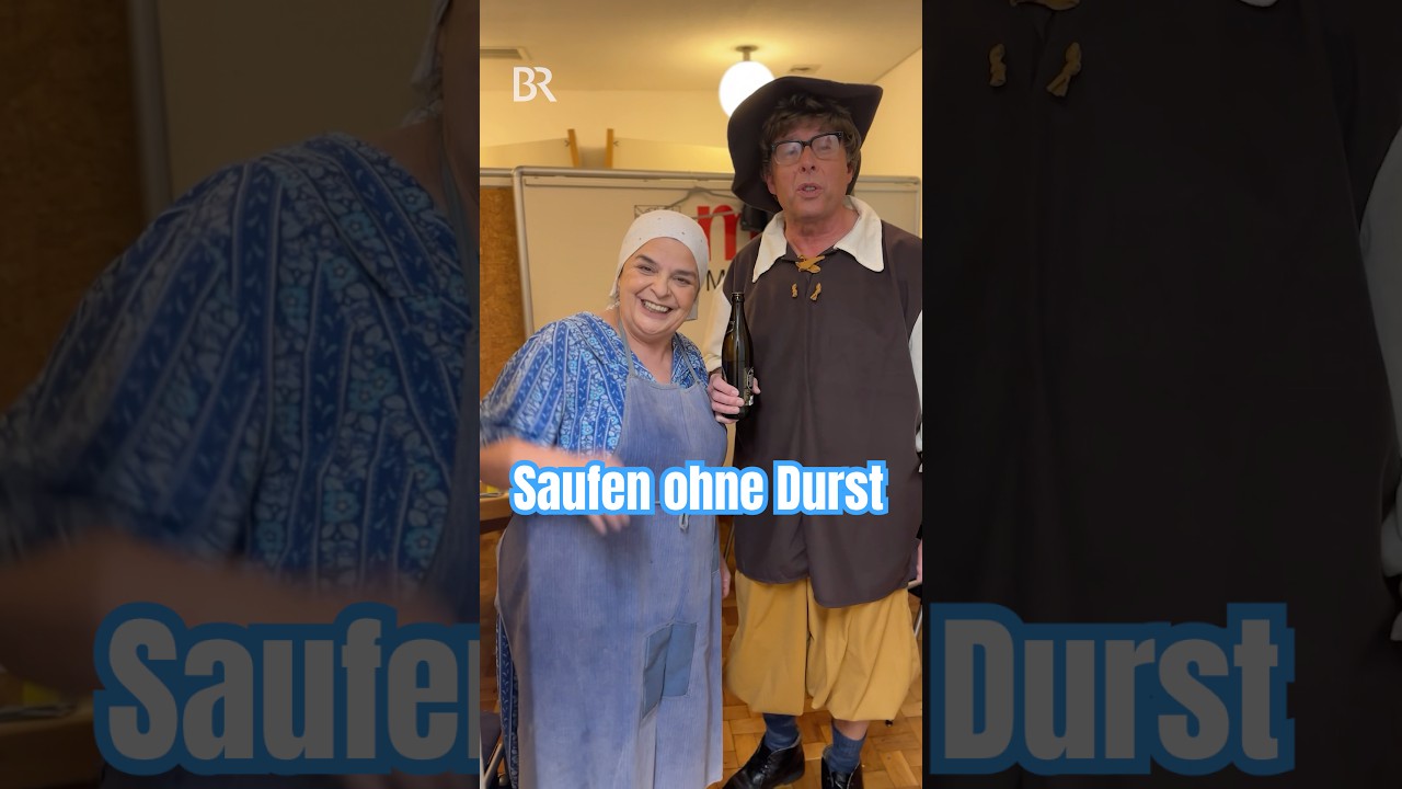 Saufen ohne Durst | Hillus Herzdropfa | Schwaben weissblau 2025 | BR Kabarett | #shorts
