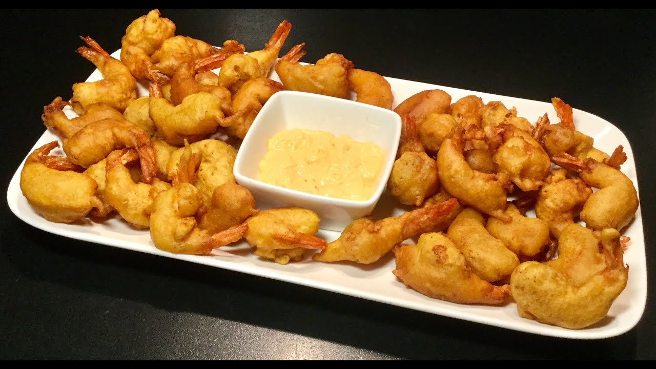 LES BEIGNETS DE CREVETTE RECETTE SPECIALE RAMADAN