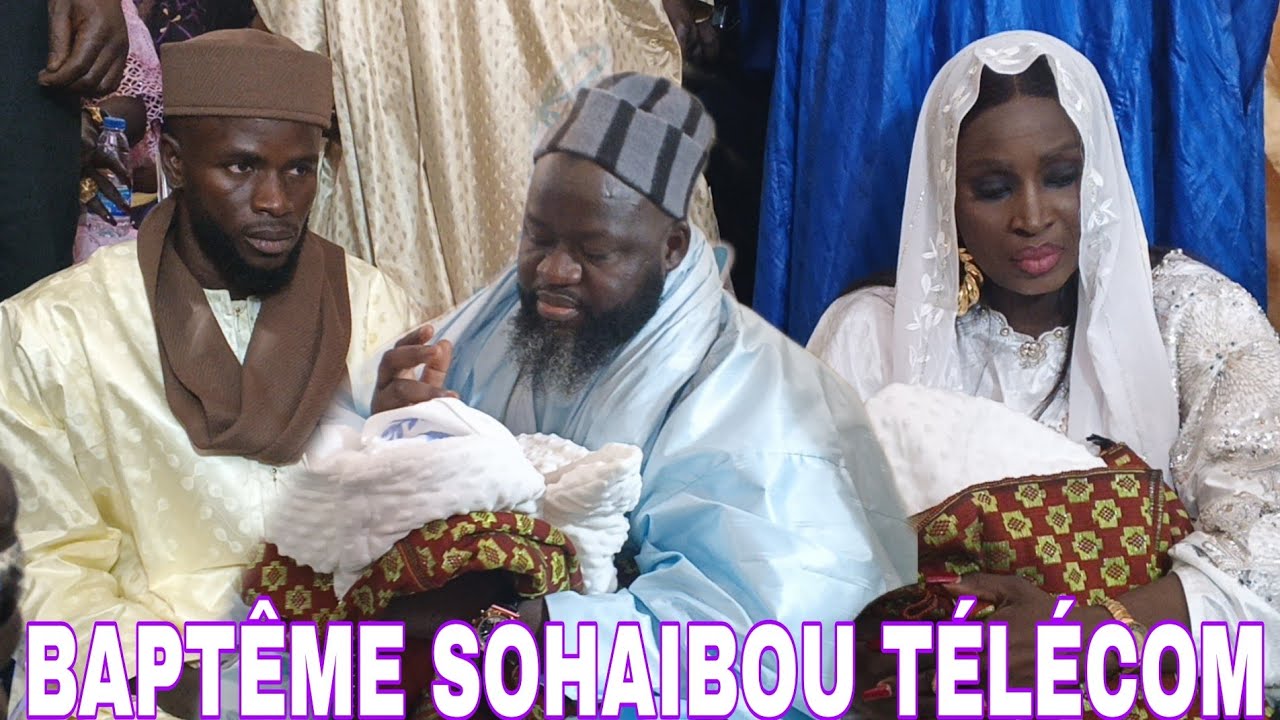 Hé Hé Baptême Sohaibou télécom en larme Ndeysane Dom mi toudé nagn ko Serigne saliou Mbacké 