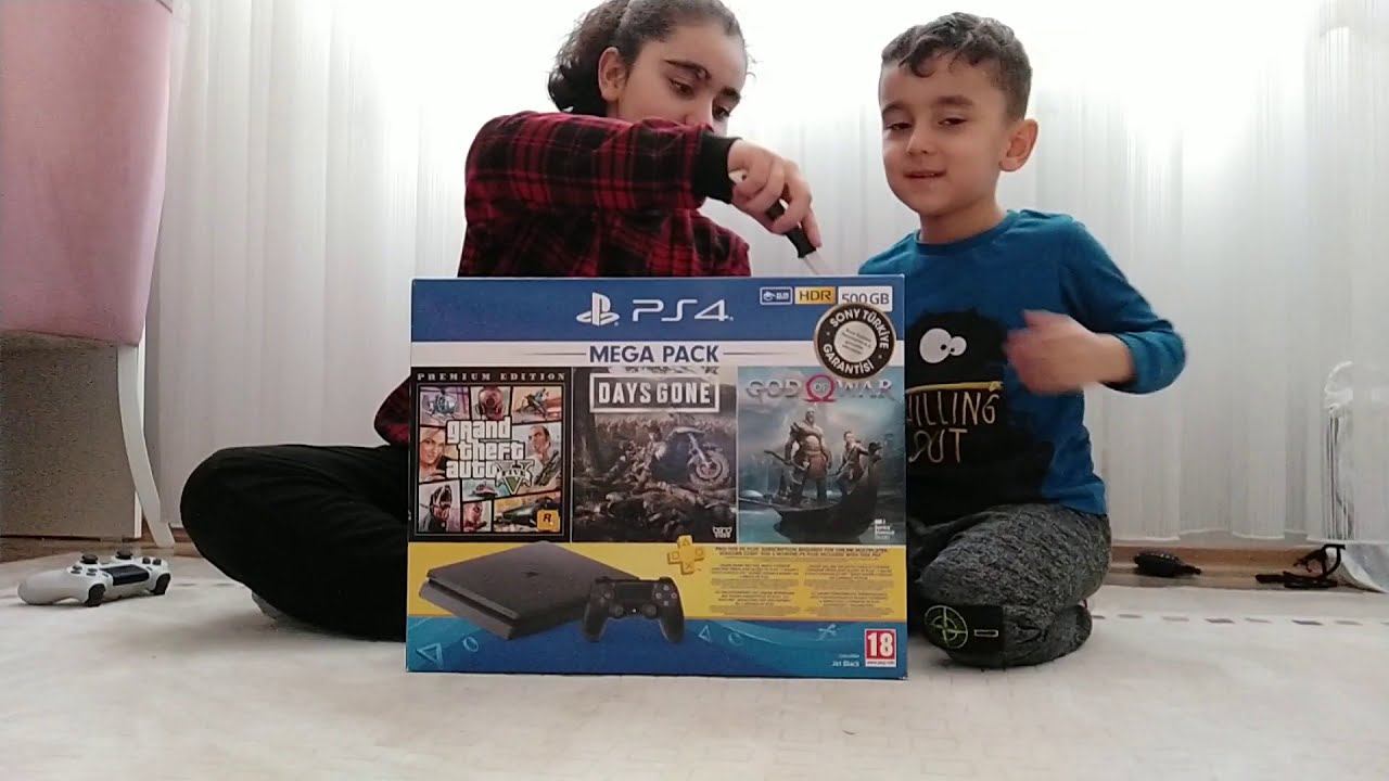 Ps4 mega paket kutu açılımı