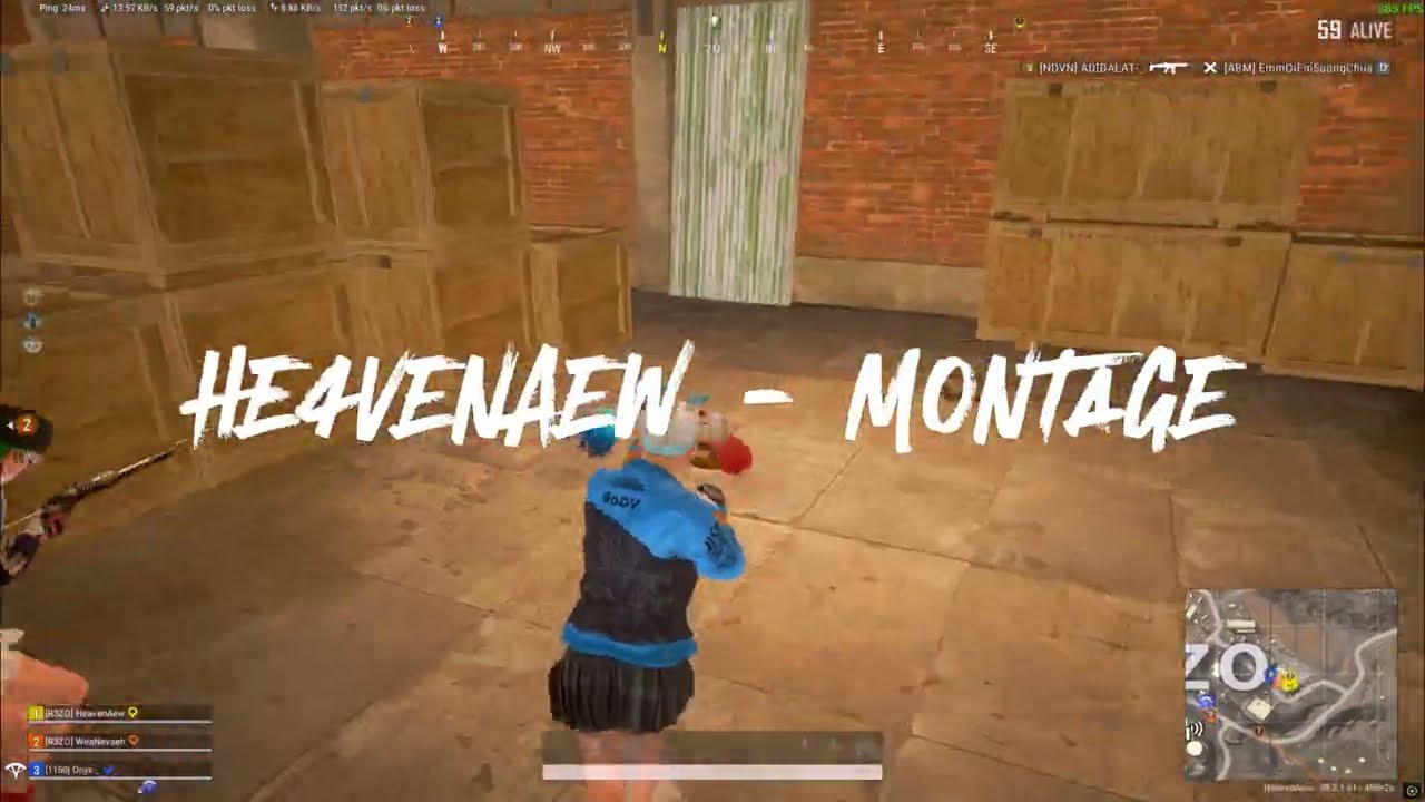 PUBG | HE4VENAEW MONTAGE EP.20